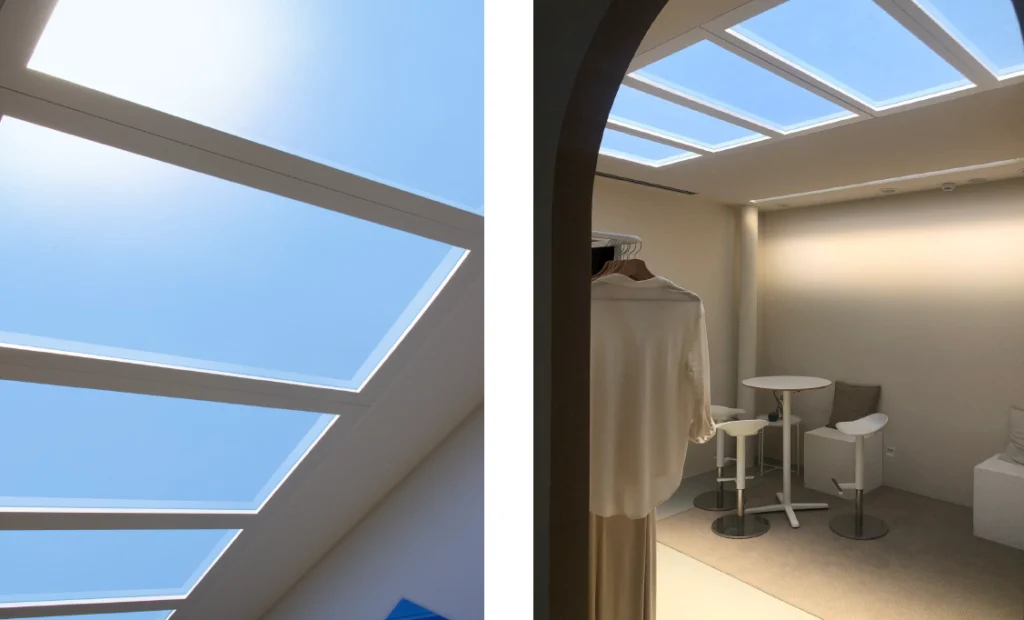 CoeLux Artificial Skylight: Natural Light for Basement Spaces | Sunnyland